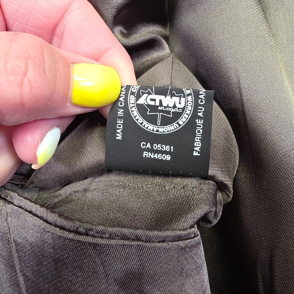 Ferraci Blazer Mens 54T Blue Brown Wool Silk Houndstooth Suit Jacket Sport Coat - Picture 12 of 15